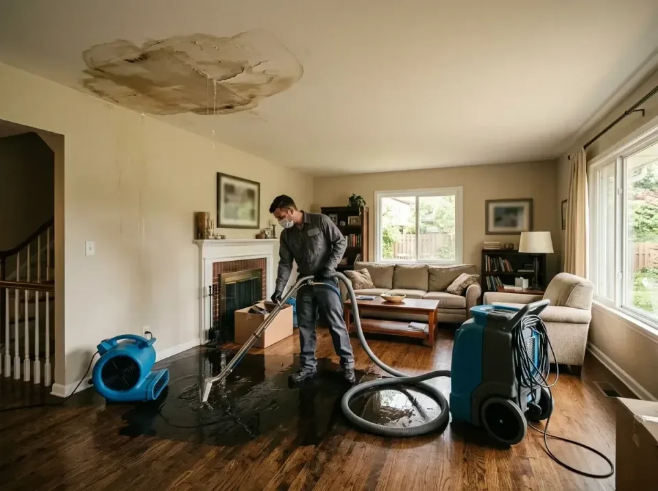 attic-pipe-burst-ceiling-drip-008 — frequently asked questions, Water Damage Restoration & Carpet Care in Glassboro, NJ